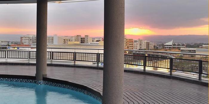Pool deck