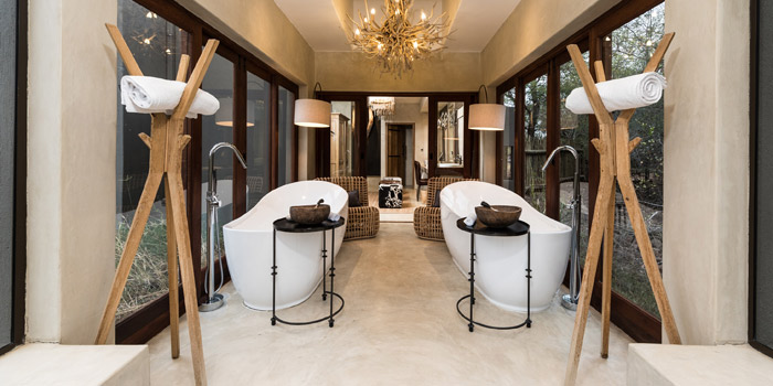 Luxury villa bathroom