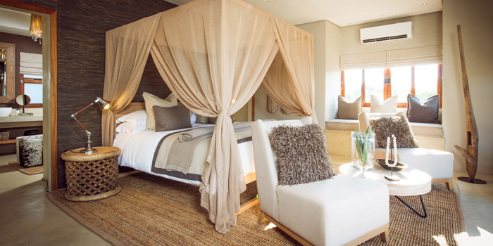 Luxury villa bedroom