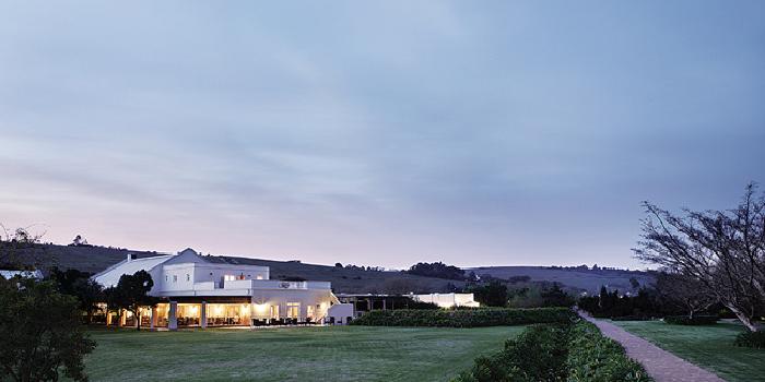 Exterior at dusk