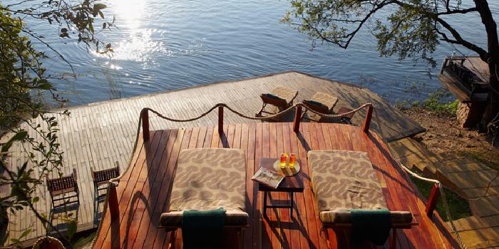 Relax by the river