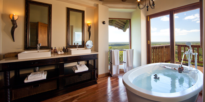 Rock Lodge bathroom
