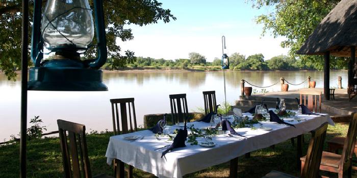 Dinner by the river
