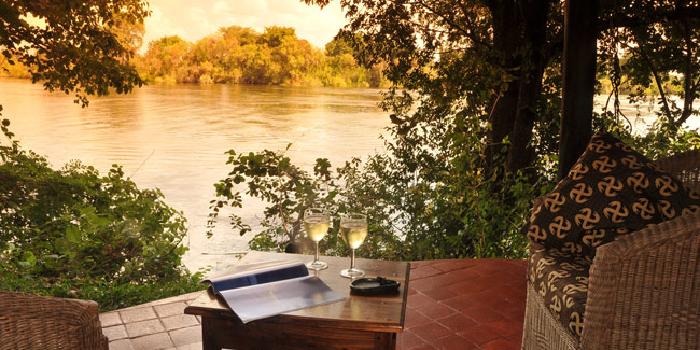 Sundowners by the river