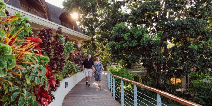 Elevated garden pathways