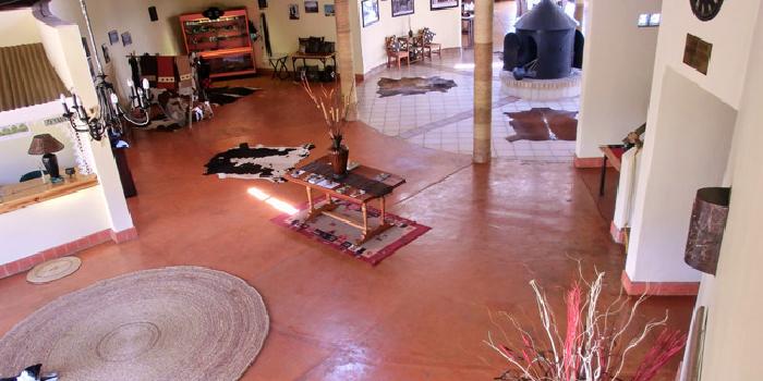 Reception area
