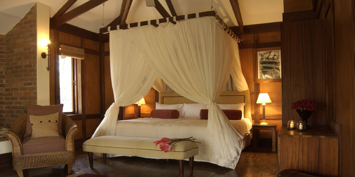 Plantation house bedroom