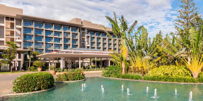The Facade of the hotel