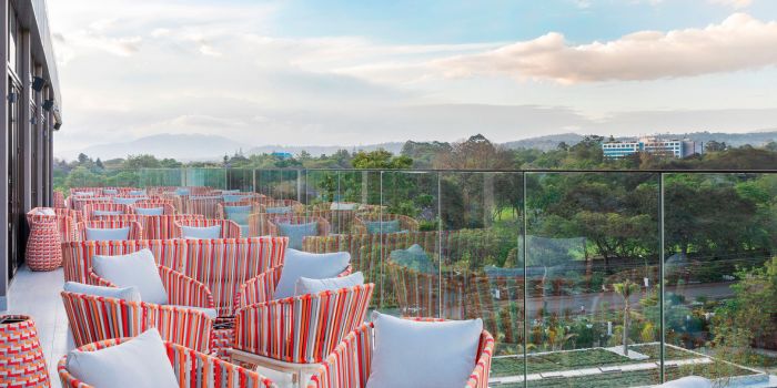 Rooftop Bar Outside