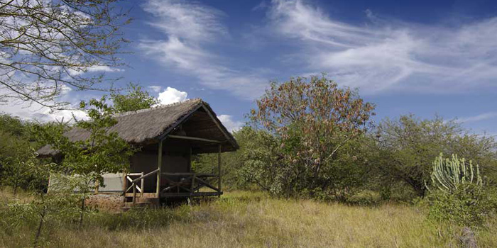 Tent exterior