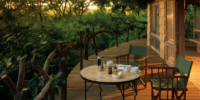Treehouse deck