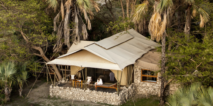 Tent exterior