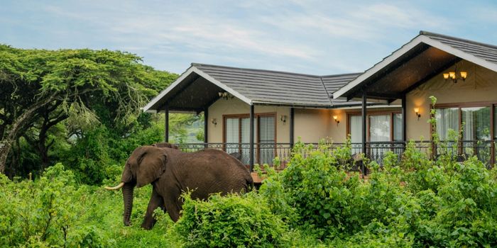 Exterior of family suite