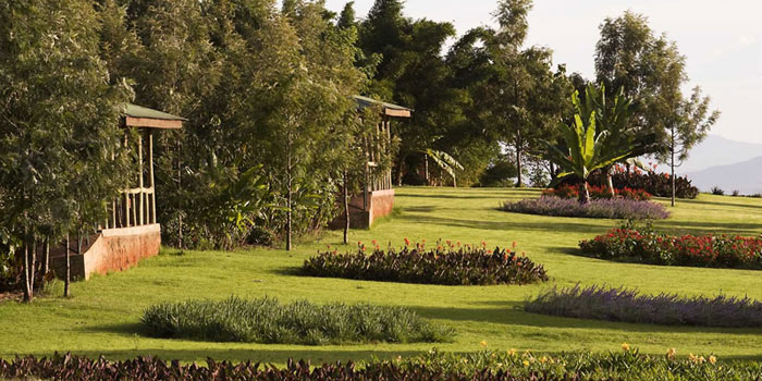 Exterior of guest rooms