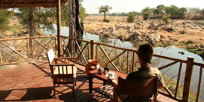 View from verandah