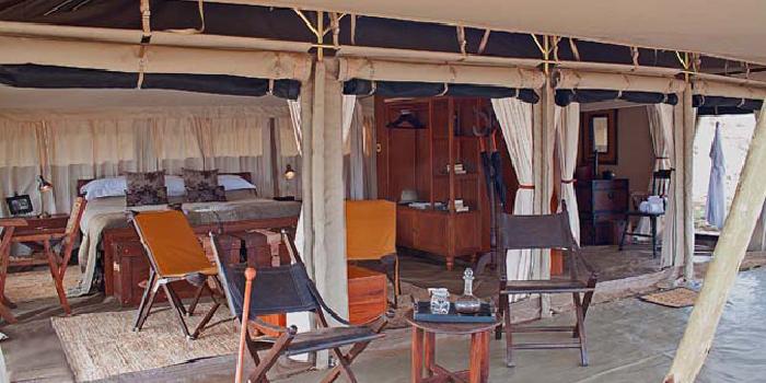 Tent exterior