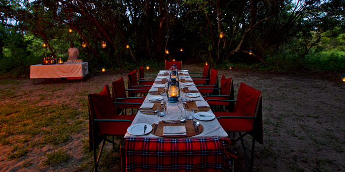 Alfresco dining