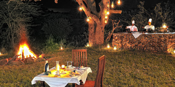 Barbecue dinner