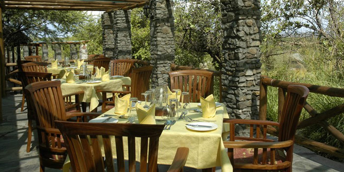 Dining terrace