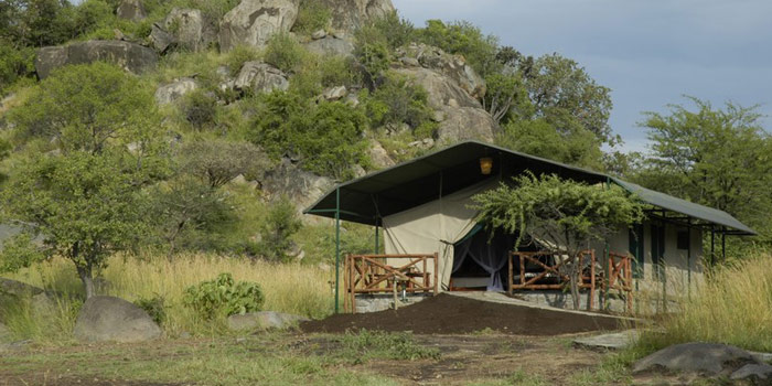 Tent exterior