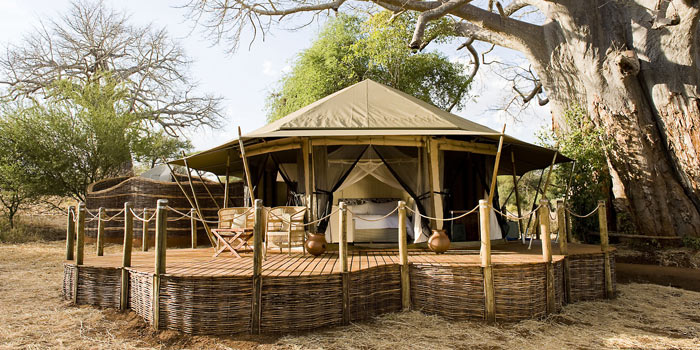 Tent exterior