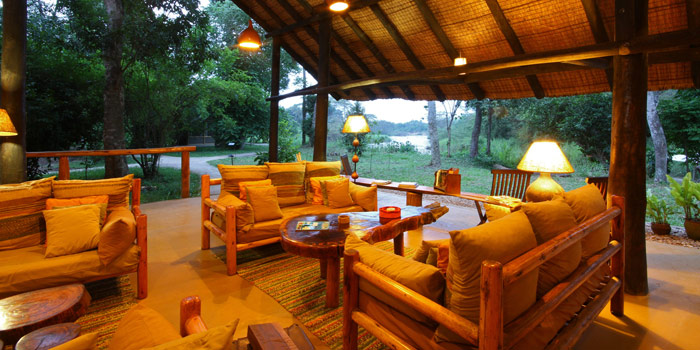 Lounge in the evening