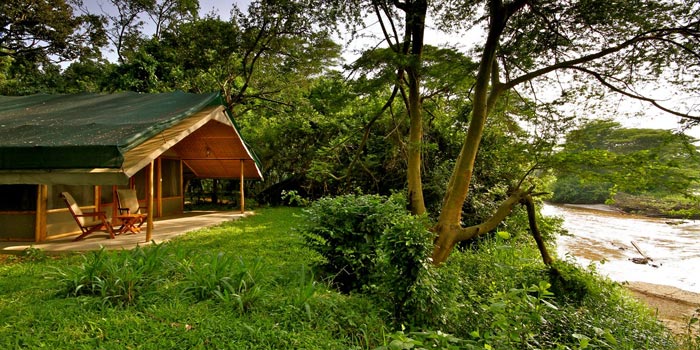 Tent exterior