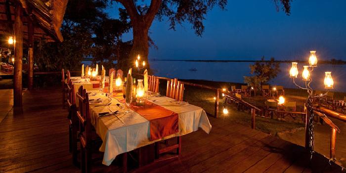 Dinner on the deck