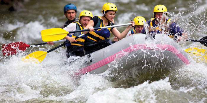 River rafting