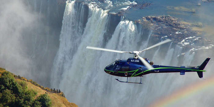 Helicopter over the Falls Helicopter over the Falls