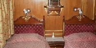 Guest room on train Guest room on train