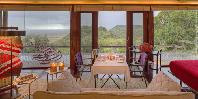 In tent dining
