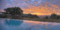 Pool at sunrise