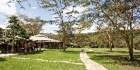 Lounge and dining tents