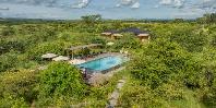 Pool and Spa aerial veiw