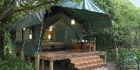 Luxury tent exterior