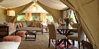 Tent interior