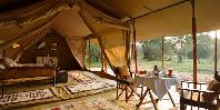 Tent interior