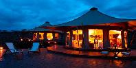 Tent at night