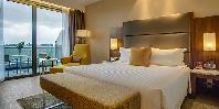 Room with balcony