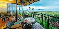 Guest room balcony