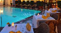 Dine by the pool