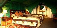 Tent interior