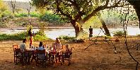 Riverside dinner