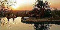 Pool at sundown