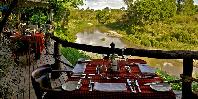 Riverside dining