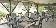 Dining tent