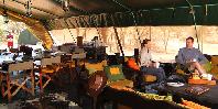Mess tent