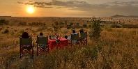 Sundowners in the bush