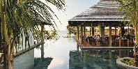 Pool and restaurant